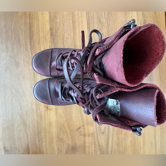 BLAMO Heathen Men’s 9 soft leather high tops zip tire soles handmade Indonesia - Picture 5 of 7